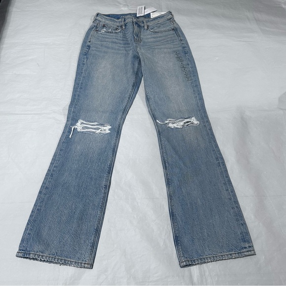 American Eagle Comfort Stretch Waistband 90’s Bootcut Size 0 - Picture 8 of 12